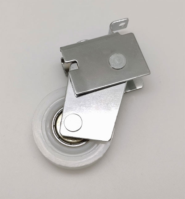 608zz Sliding Door Roller Wheels 40.2×18.0×19.2mm Size With Chrome Plating