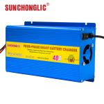 40A 12 Volt Gel Battery Charger Intput AC 220V 50Hz Lightweight And Compact