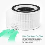 3-In-1 Air Purifier Filter Replacement For Afloia Fillo/Halo/Allo Air Purifier