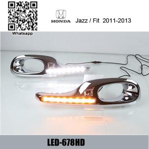 Wholesale Honda Jazz Fit 2011-2012 DRL LED Daytime Running Light front light for car from china suppliers