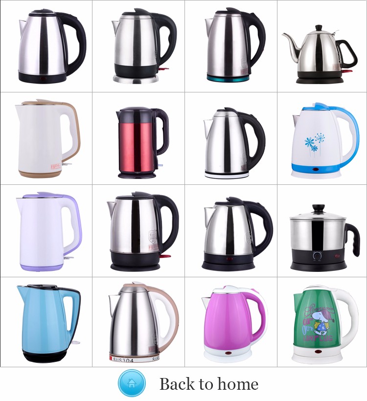 2.0L Large Capacity Fast Boiling Stainless Steel Electric Tea Kettle