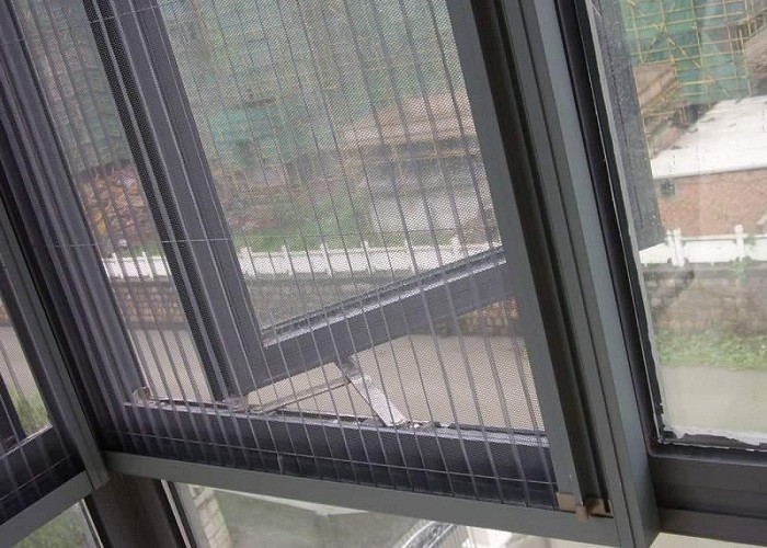 316 316l Stainless Steel Window Screen Mesh , Wire Mesh Insect Screen Bullet Proof