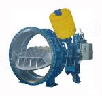 Large Hydraulic Counter Weight Butterfly Valve