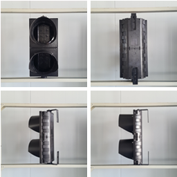 200MM Housing 2-Aspect Body Road Traffic Light Round Or Square