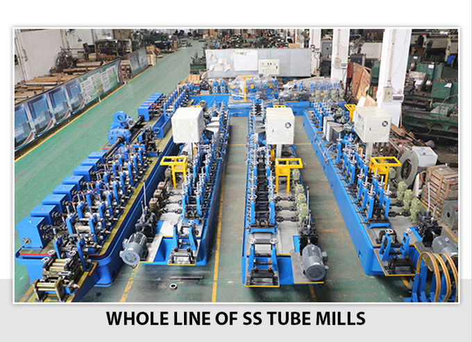 High Accuracy 6-32mm Automatic Tube Mill Ss Pipe Manufacturing Machine 10m/min