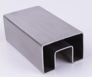 Wholesale V2A V4A Stainless Steel Square Tubing , Customizable SS Slotted Pipe from china suppliers