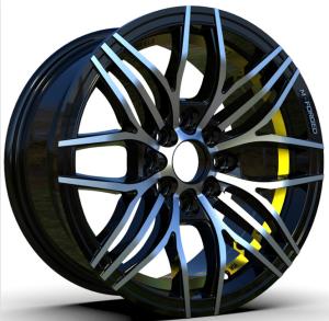 Wholesale 18 Inch 19 Inch 5×114.3 Black Flow Forming Forged Car Rims from china suppliers