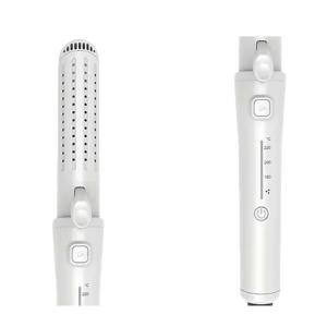 Wholesale 25mm Travel Hair Straightener Straight Curl 2 Way White Dry Cold Air Blower from china suppliers