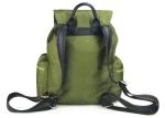 Soft Back Ladies Leather Backpack , Foldable Nylon Hiking Backpack For Women