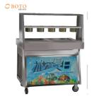 Commercial Catering Stainless Steel Material Freeze Table Double Flat Pan Fry