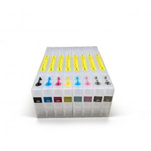 Wholesale Colortime Hot Selling 300ml Empty Refillable Ink Cartridge with Chip Compatible for Epson 4800 4880 Inkjet Printer from china suppliers