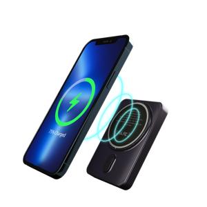 Wholesale 5000mAh Power Bank Magnetic Charger Lightweight Magnetic Powerbank from china suppliers