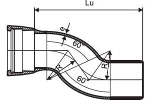 Wholesale EN545 Ductile Iron Socket Weld Fittings Spigot Offset Pipe For Water Supply from china suppliers