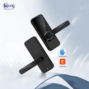 Wholesale S810 Automatic Fingerprint Door Lock Aluminum Alloy Tempered Glass from china suppliers