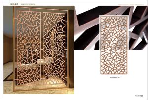 Wholesale Foshan Manufacturer 304 316 Stainless Steel Screen Partition A Drive For Hotel Home Decoration from china suppliers