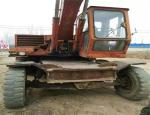 Used hitachi mini wheel excavator hitachi WH04 / secondhand hitachi wheel