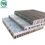 10mm Aluminum Honeycomb Panel Wood Grain Acoustic Filling Wooden Panel 800*800*2