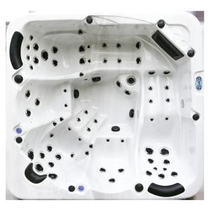 Wholesale 6 Person Air Jet Whirlpool Massage Outdoor Hot Tub With Hydrotherapy Pump from china suppliers