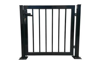 Wholesale Hot Dip Galvanized Steel Garden Fence Door Tubular Double Gate From The Outside from china suppliers
