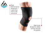 Bodybuilding Neoprene Compression Knee Sleeve Open patella Breathable Knee Brace