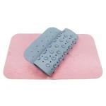 Washable Non Slip Silicone Shower Mat Odorless Nontoxic BPA Free