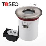 73mm Cutting Fire Rated Downlights For Dining Room Painting Exhibition