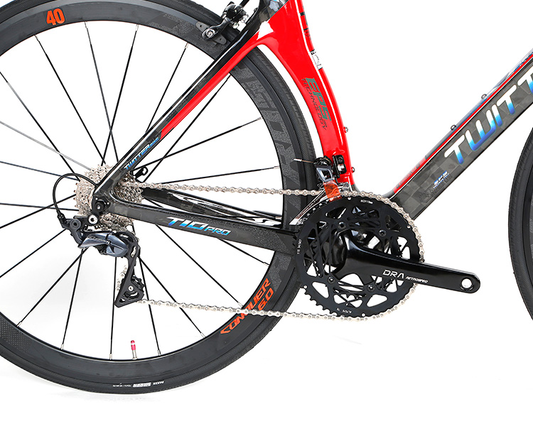 Custom Carbon Fiber Road Bike UV Laser Colorful Frame Reflective Water Decals