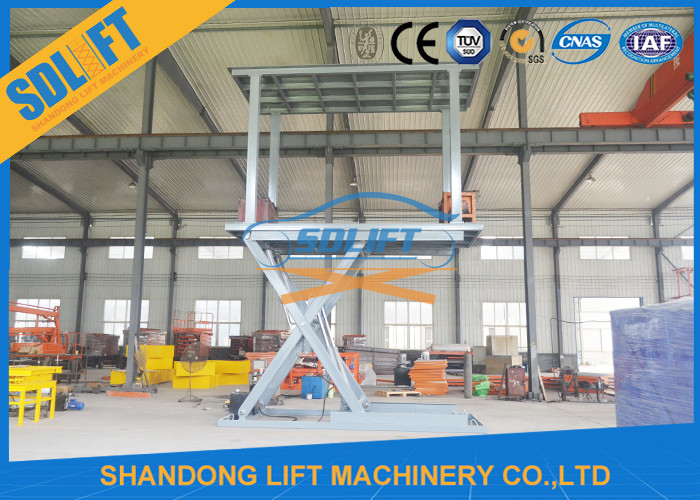 5.5kw 3000mm Hydraulic Double Deck Car Parking System