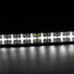 7D Cross 144 W DRL Car Roof LED Light Bar , 110v Led Flood Light Bar 2 Years