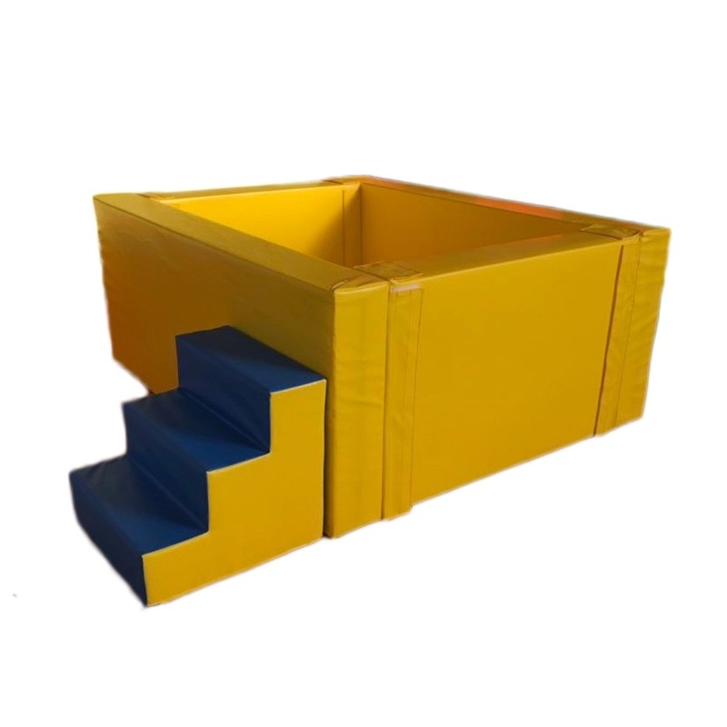 Soft Foam Toddler Gymnastics Equipment , Preschool Gym Equipment Customized Size Safe Solid