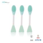 Waterproof Double Sided Silicone Lip Brush Silicone Exfoliating Tools Makeup