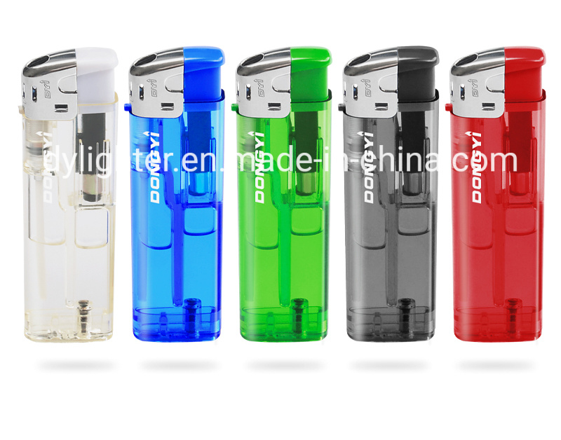Classic Basic Design Disposable Refillable Custom Lighter with Logo Printing