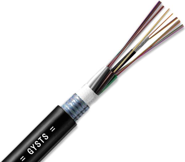 2-288 Core Single Mode / Multi Mode Outdoor Fiber Optic Cable With 6-12 Fibers