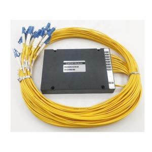 Wholesale 4 Channel CWDM Mux/Demux Fiber Optic Module for 1270-1610nm Fwdm DWDM Splitter Production from china suppliers