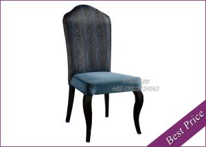 Wholesale Hotel And Restaurant Furniture Blue Fabric Steel Dining Chair (YA-38) from china suppliers
