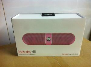 China Beats By Dre Beats Pill 2.0 Speaker Blue Tooth Wireless RED New In Box Sealed on sale