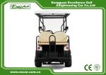 White Hotel Elegant 6 Person Used Golf Cart With ADC Separately Motor