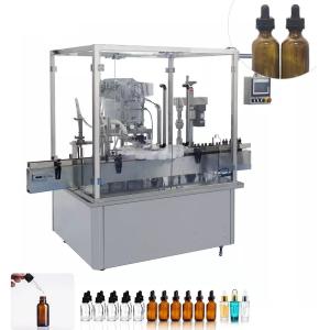 Wholesale Tincture Perfume Glass Bottle Vial Filling Capping Machine 316SS from china suppliers