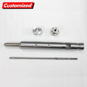 Wholesale Stainless Steel Twin Screw Extruder Barrel Customizable Screw Barrel Set from china suppliers