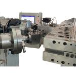 38CrMoALA Material Twin Screw Extruder for Plastic Profiles and Film Sheet
