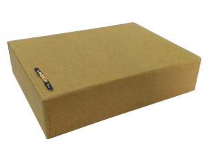 Wholesale Yellow Brown Kraft Paper Eyeglass Storage Trays For Storage With Little Mirror from china suppliers