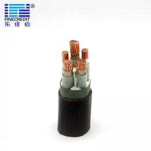 China WDZ-YJY N2X2Y 0.6/1KV Fire Resistant Cables Copper Conductor XLPE Insulated on sale