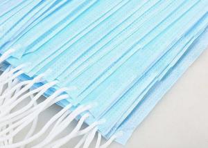 Wholesale Adult 3 Ply Non Woven Face Mask High Filtration Capacity For Air Pollution from china suppliers