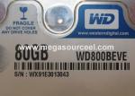 Western Digital WD 2.5" 80GB 5400RPM IDE Hard Drive for Laptop WD800BEVE