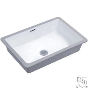 Wholesale Washroom Undermount Vanity Sink Bowl White Solid Surface Streamlined from china suppliers