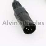 RED Camera Arri Power Cable TV Logie Monitor Power Cable XLR Mini 4 Pin Female