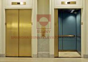 Wholesale Hotel Apartment AC Drive Etched Passenger Elevator Hairline Stainless Steel from china suppliers