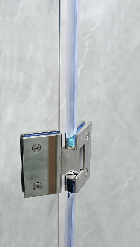 Elegant Corner Shower Enclosure With 8mm Tempered Glass And Hinge