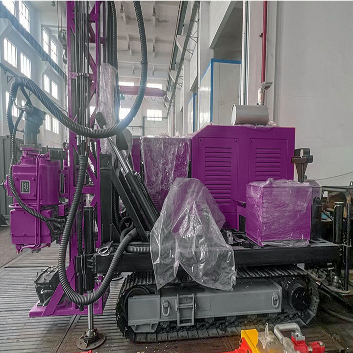 Geological Borehole Drilling Rig 1200m Hydraulic Diamond Core Sampling Drilling Machine