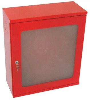 Silver Open Type Fire Hose Cabinets Customized For Fire Protection